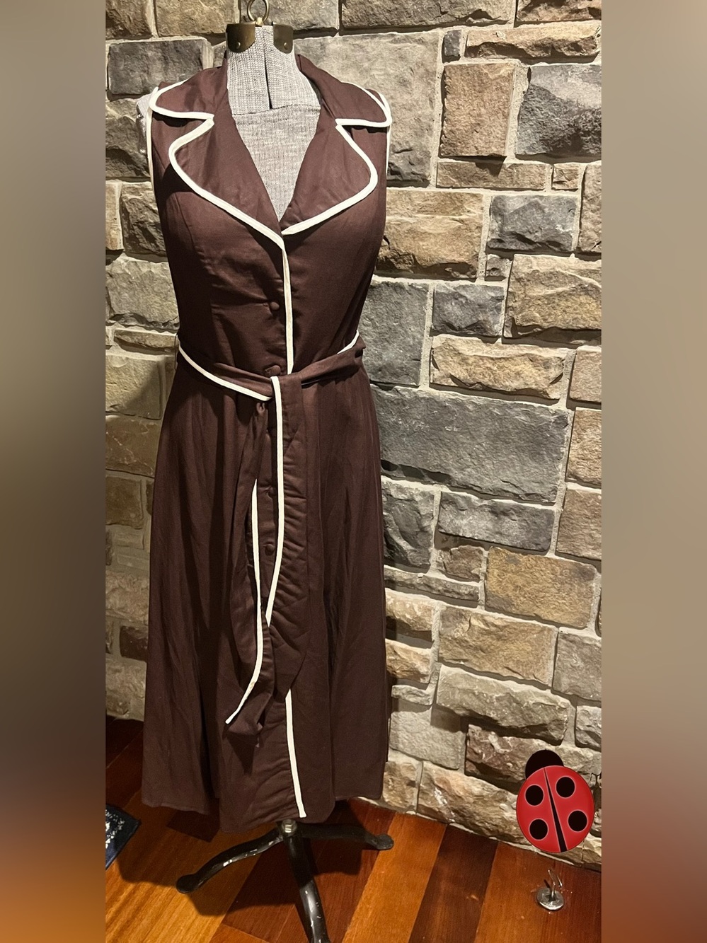 Coldwater Creek Brown- Shirt Dress Size 12 (check measurements - may be small)